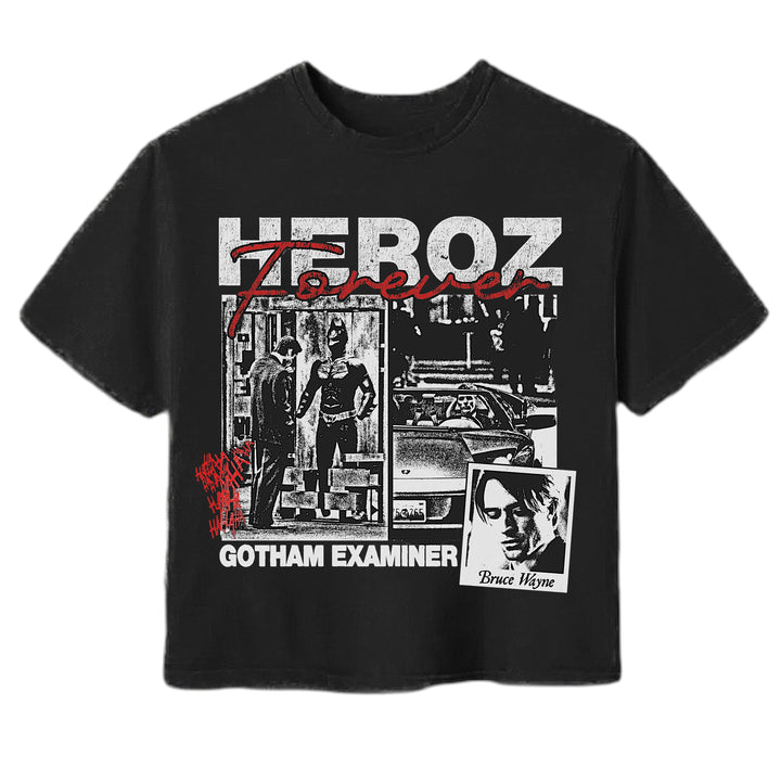 Bruce Wayne Tee Black