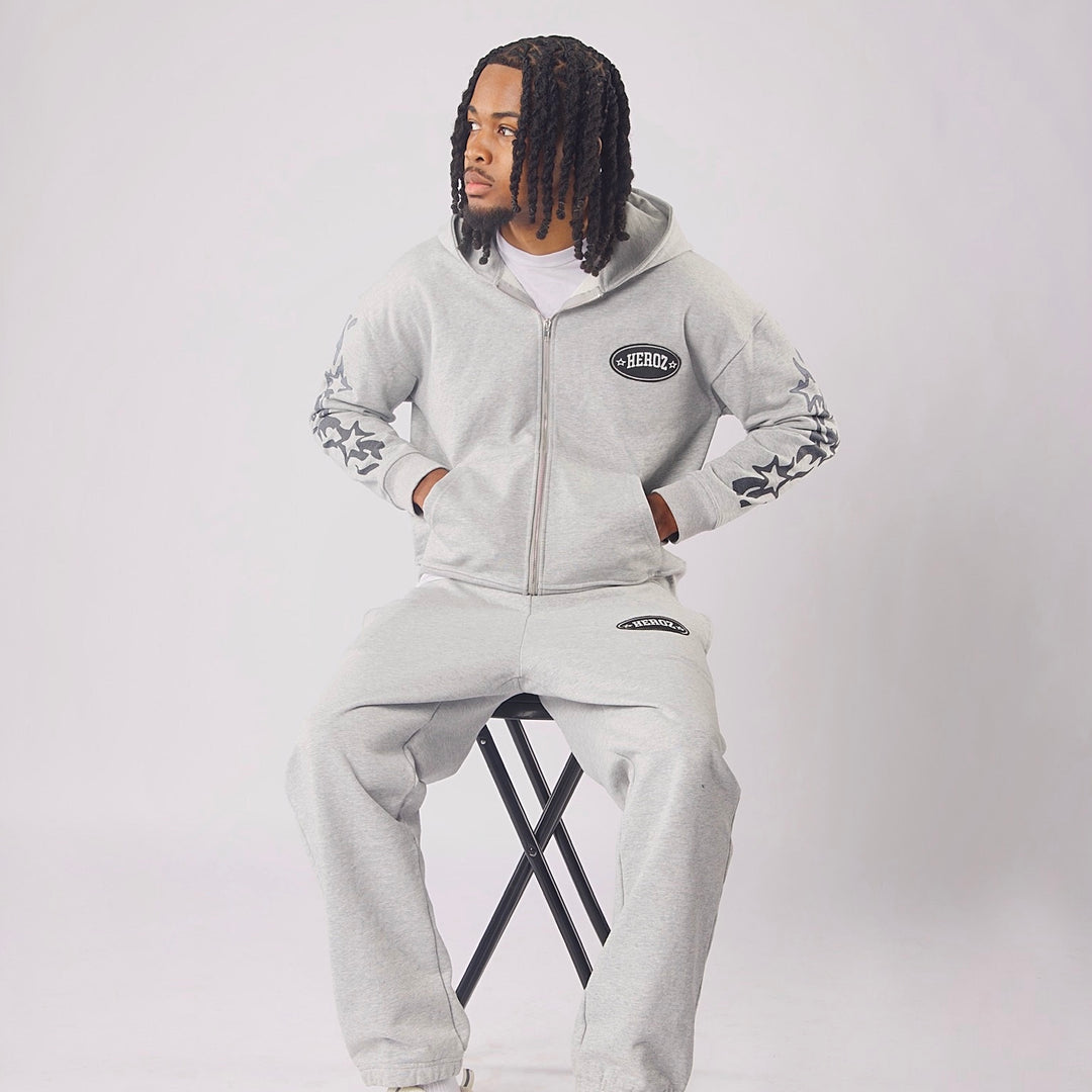 Everyday Zip Up®️ - Gray