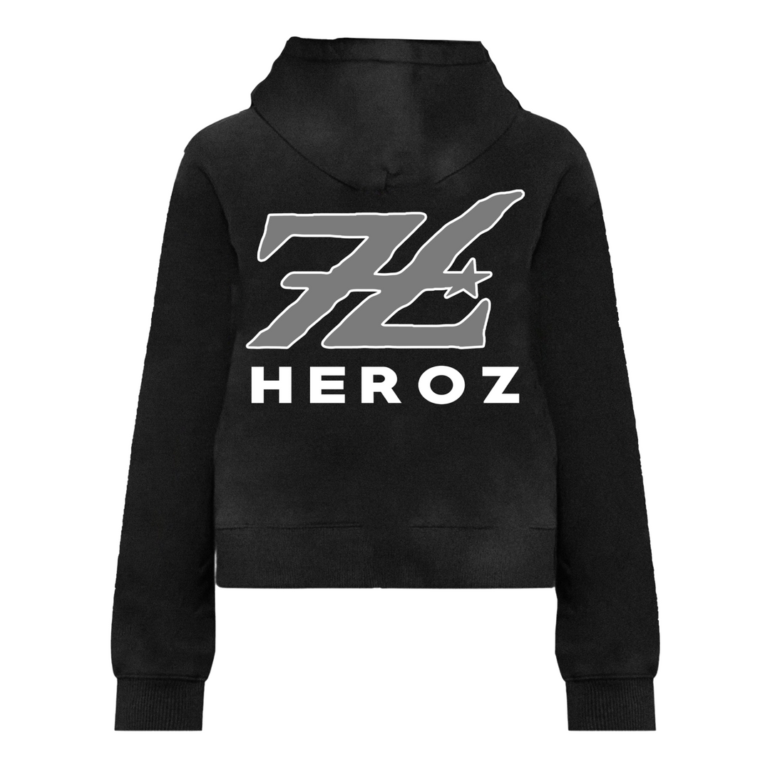 Zip Up - Black/Gray