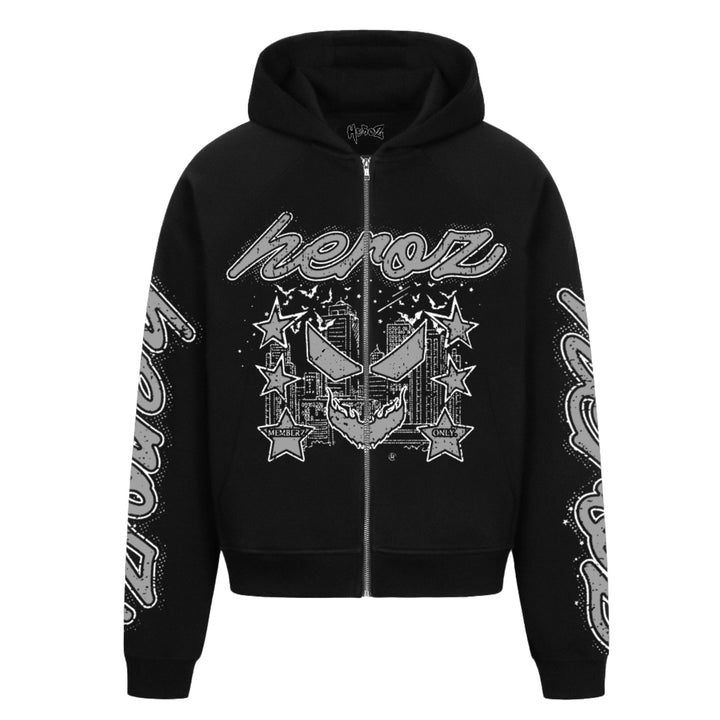 "Memberz Only" Zip Up - Gray