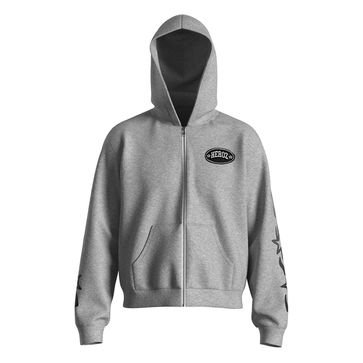 Everyday Zip Up®️ - Gray