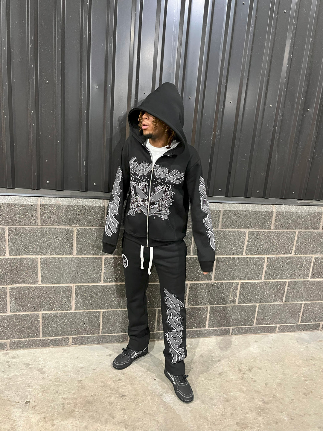 "Memberz Only" Zip Up - Gray