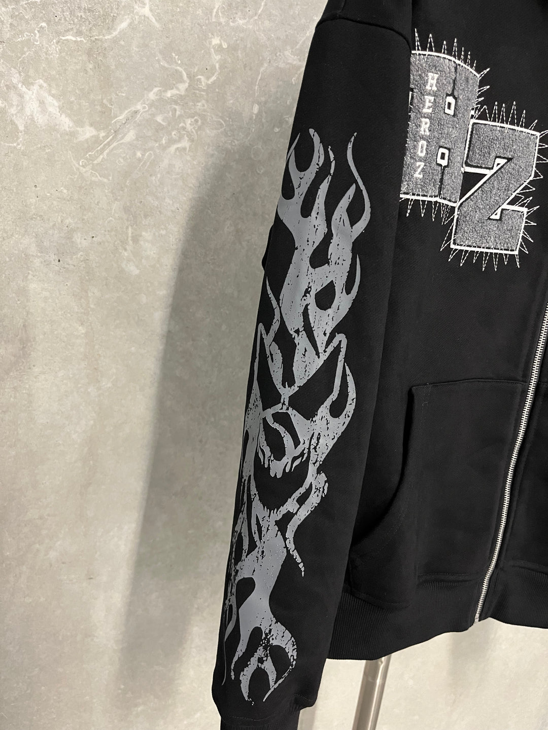 Chenille Patch Zip Up