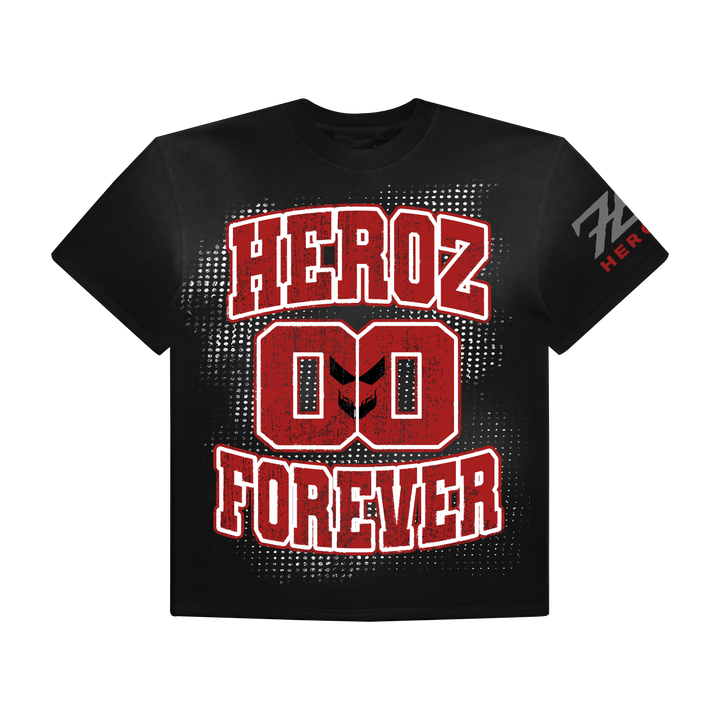Graphic Tee - Black/Red