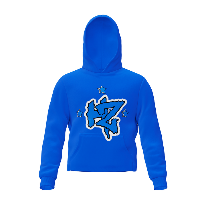 HZ Blue Cropped Pullover
