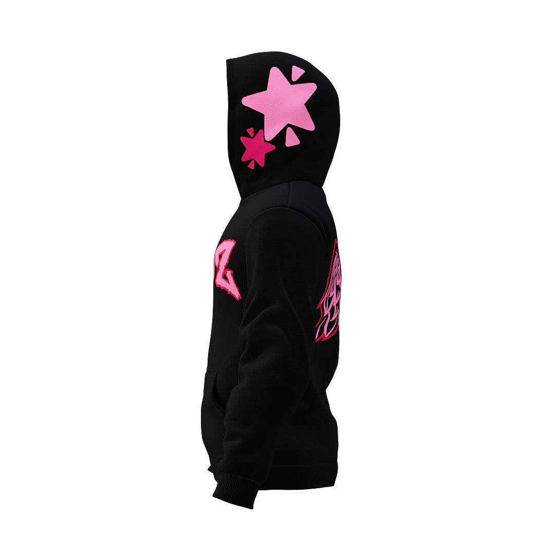 "Starpuff" Hoodie - Pink