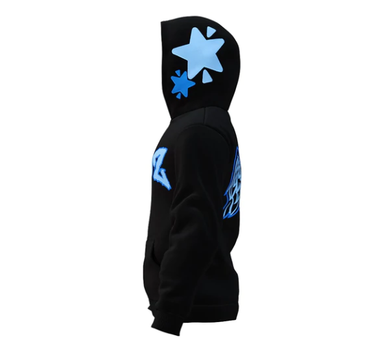 "Starpuff" Hoodie - Blue