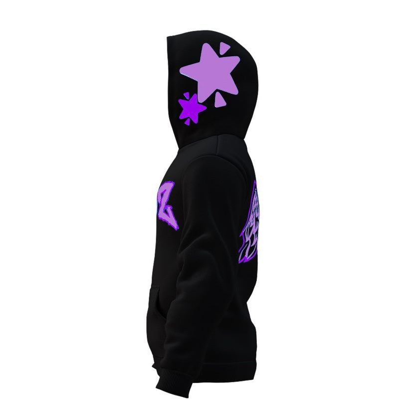 "Starpuff" Hoodie - Purple
