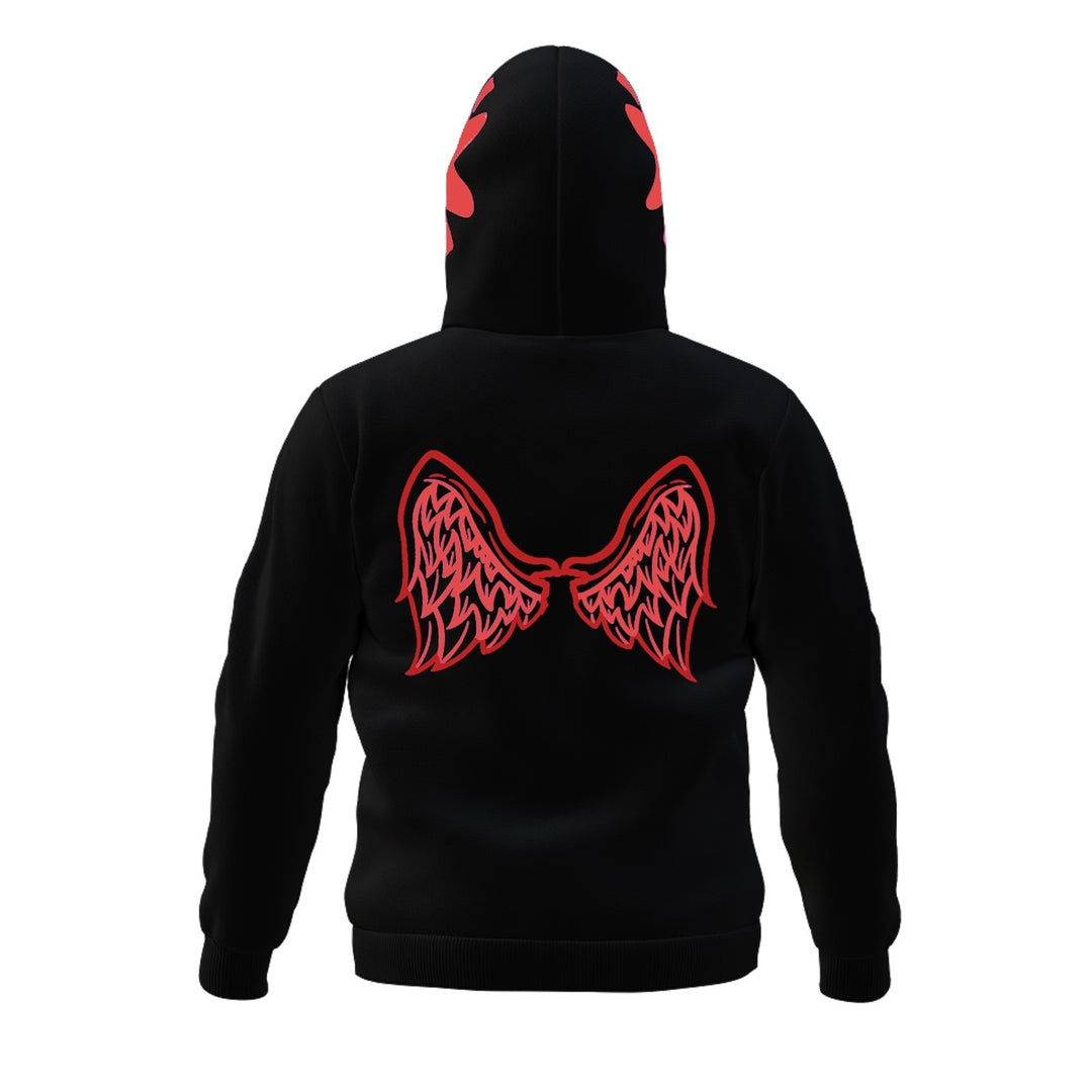 "Starpuff" Hoodie - Red