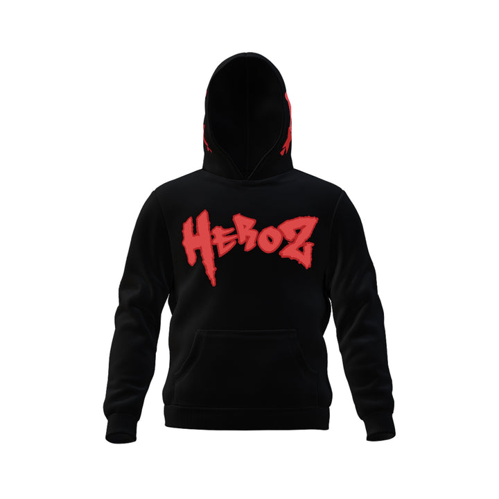 "Starpuff" Hoodie - Red